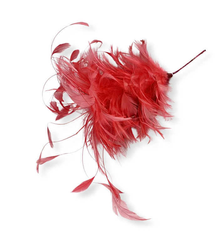 MONTAGE DE PLUMES DE COQ