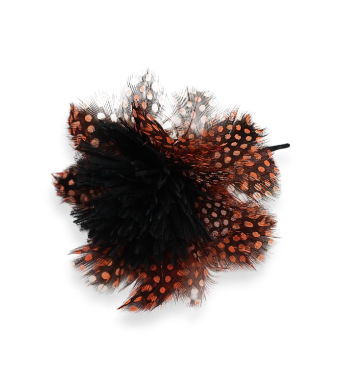 FLEUR DE PLUMES EXCLUSIVE - PINTADE ET AUTRUCHE