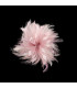 FLEUR EN PLUMES DE COQ