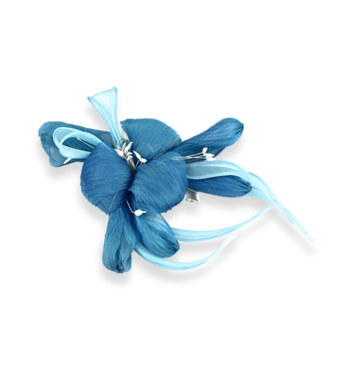 FLEUR EN ORGANZA AVEC ETAMINES