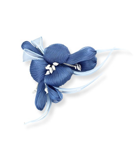 FLEUR EN ORGANZA AVEC ETAMINES