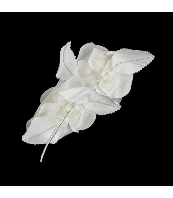 RAMILLET DOUBLE DE ROSES EN TISSU