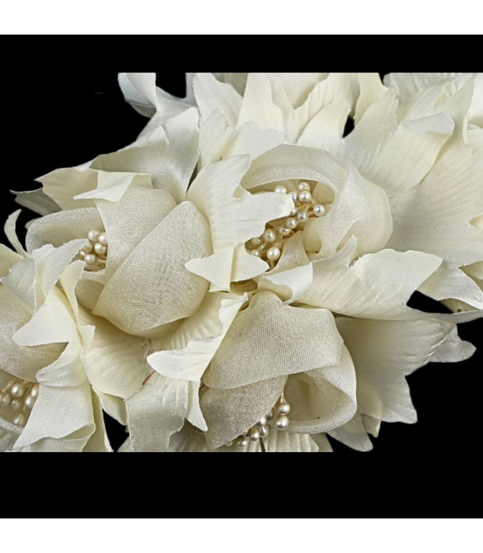 RAMILLET DE FLEURS EN TISSU - PISTILS