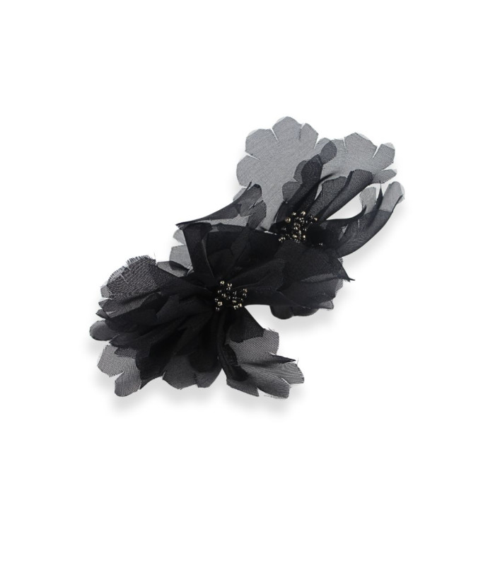 RAMILLET DE FLEURS EN ORGANZA