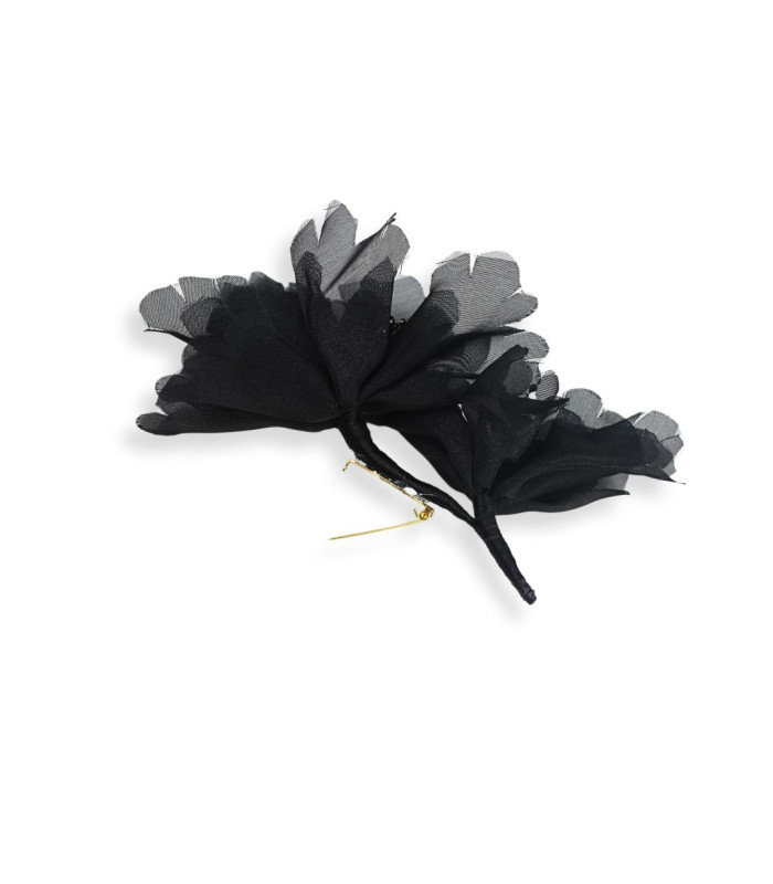RAMILLET DE FLEURS EN ORGANZA