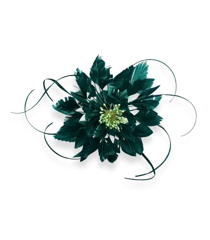 FLEUR EN PLUMES D'OIE