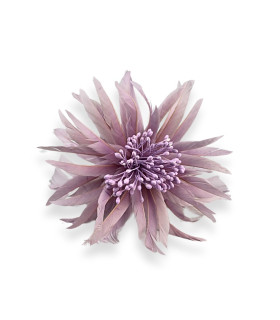 FLEUR EN PLUMES D'OIE