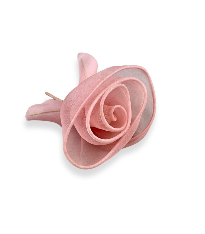 ROSE EN ORGANZA Ø11CM