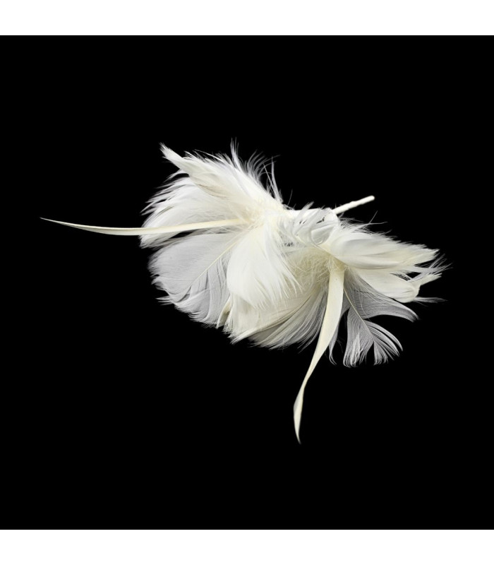 MONTAGE FLEUR EN PLUMES - OIE