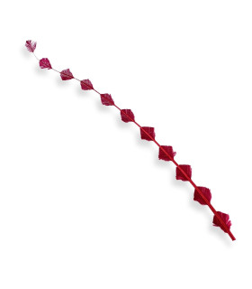 PLUME D'AUTRUCHE BRÛLÉE/COUPE 58CM