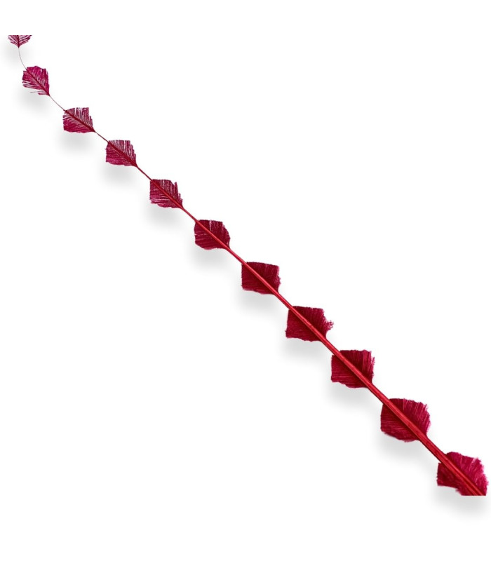 PLUME D'AUTRUCHE BRÛLÉE/COUPE 58CM