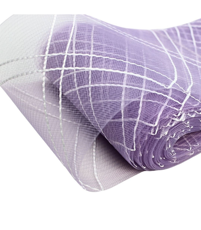 CRIN DOUBLE LOSANGE AVEC RAFIA 15 CM