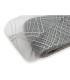 CRIN DOUBLE LOSANGE AVEC RAFIA 15 CM