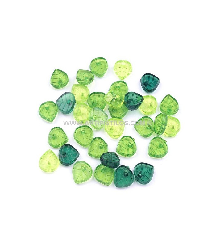 FEUILLES DECORATIVES 8 X 9 mm.