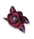 FLEUR EN VELOURS AVEC PAILLETTES
