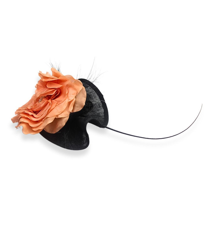 TOCADO FLEUR EN ORGANZA