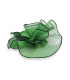 BIJOU DE TÊTE VERT EN SINAMAY