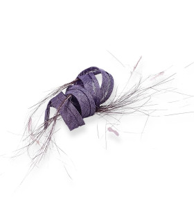 TOCADO EMPEROR SINAMAY - PLUMAS