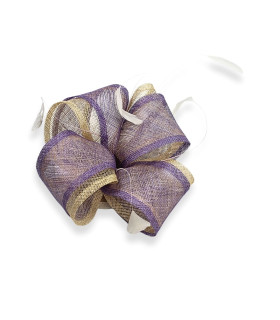 TOCADO FLEUR SINAMAY - PLUMES D'ANTENNES DE COQ