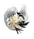 COIFFURE SINAMAY - VOILE - FLEUR DE PLUMES