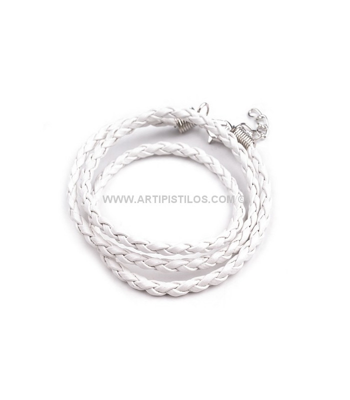 COLLIER TRESSE EN FOURRURE SINTHETIQUE