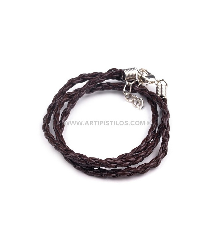 COLLIER TRESSE EN FOURRURE SINTHETIQUE
