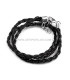 COLLIER TRESSE EN FOURRURE SINTHETIQUE