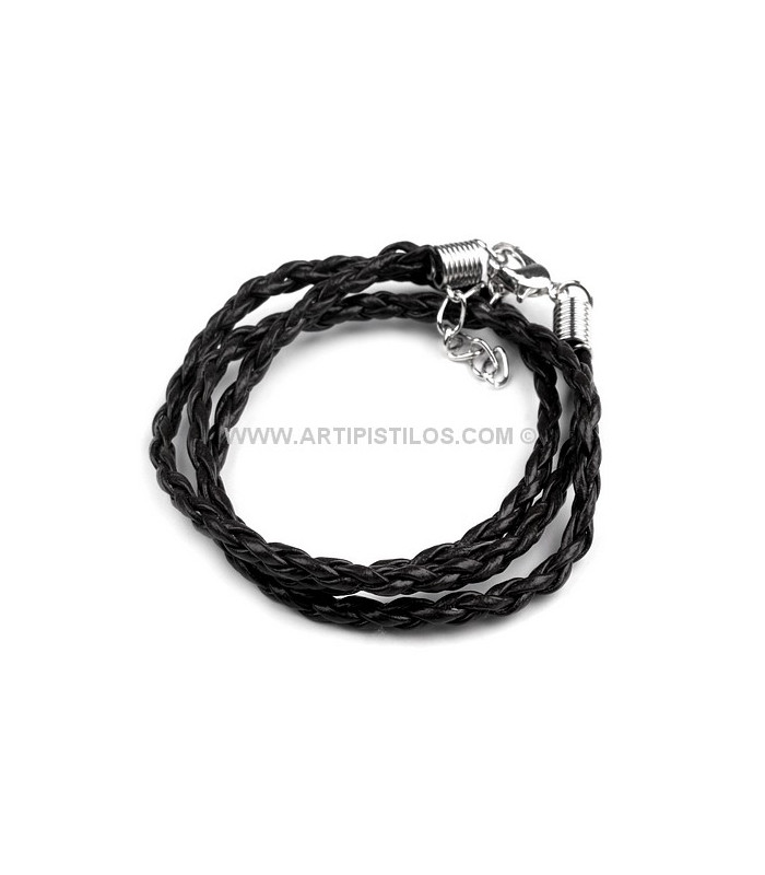 COLLIER TRESSE EN FOURRURE SINTHETIQUE