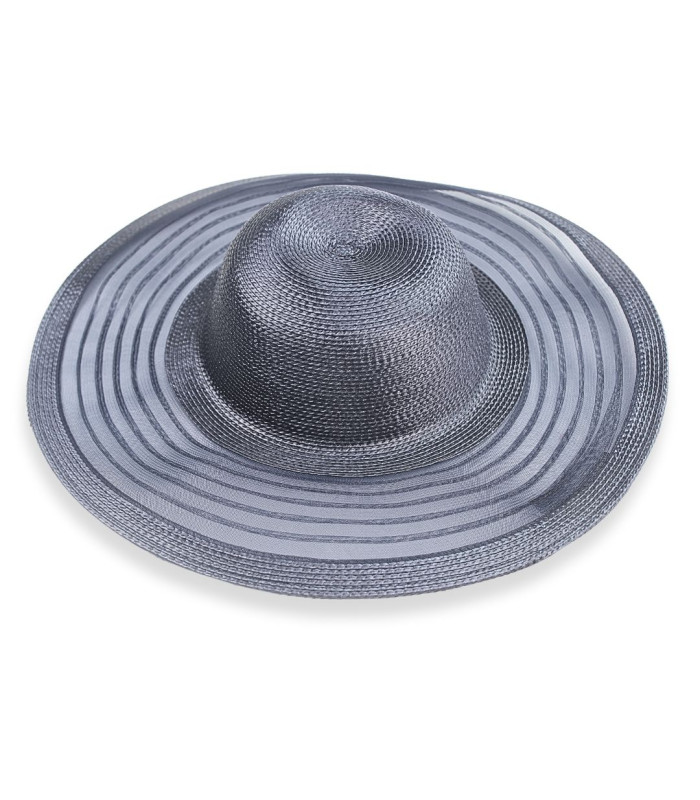 CHAPEAU SEMI-ACHEVÉ - CRIN ET PAILLE SYNTHÉTIQUE