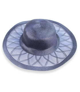 CHAPEAU SEMI-ACHEVÉ - CRIN ET PAILLE SYNTHÉTIQUE