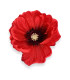 COQUELICOT EN TISSU Ø9CM