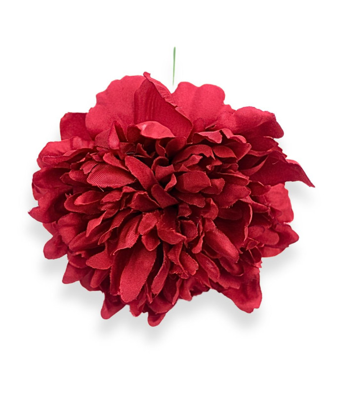PIVOINE EN TISSU Ø13CM