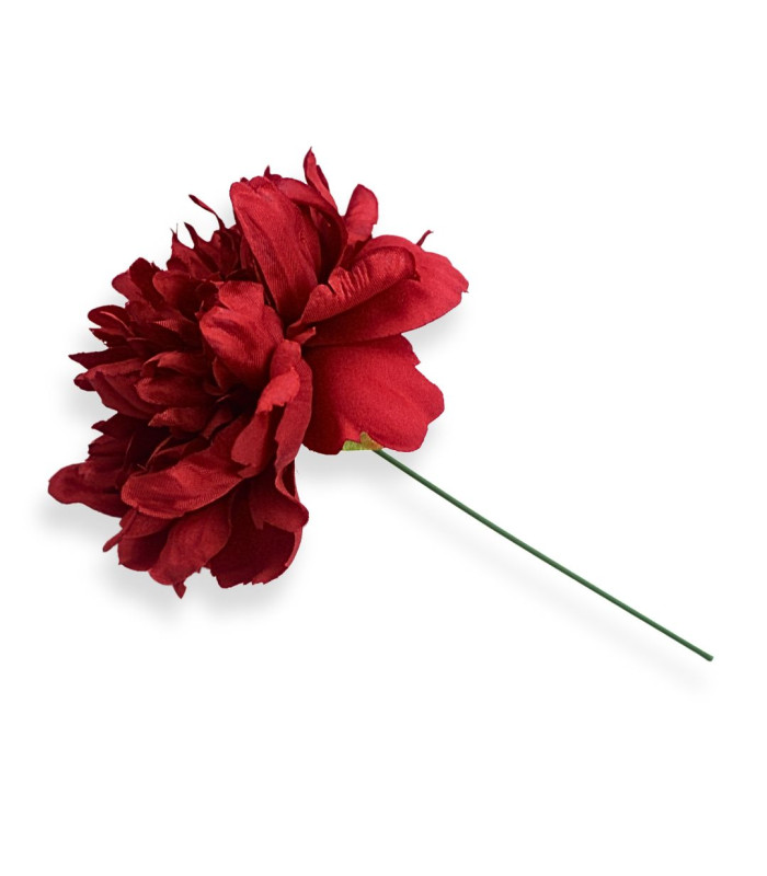 PIVOINE EN TISSU Ø13CM