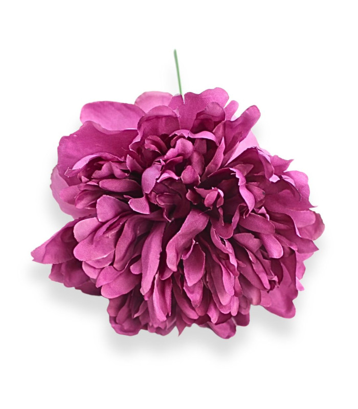 PIVOINE EN TISSU Ø13CM