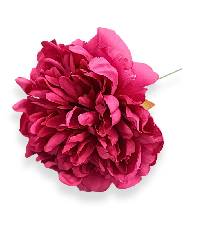 PIVOINE EN TISSU Ø13CM