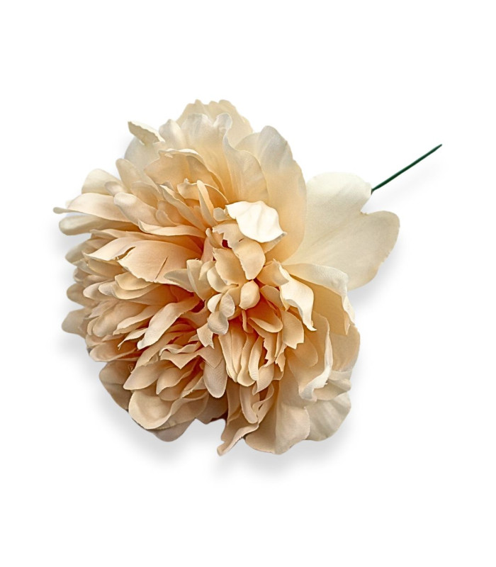 PIVOINE EN TISSU Ø13CM