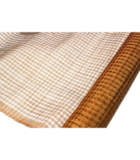 SINAMAY À MAILLE APPRÊTÉ - 90CMS X 100CMS