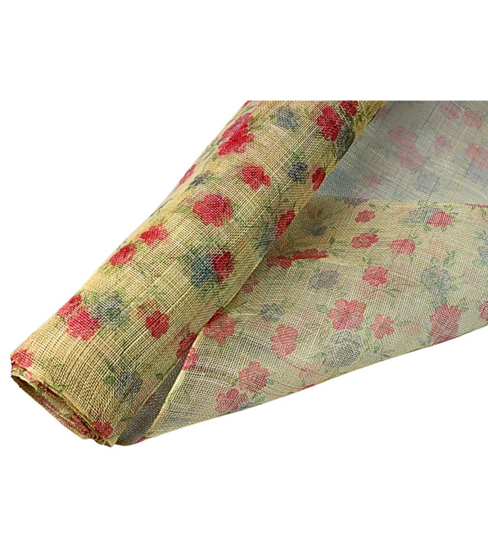 SINAMAY IMPRIMÉ APPRÊTÉ - 90CMS X 100CMS