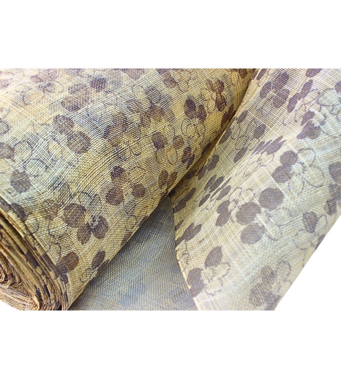 SINAMAY IMPRIMÉ APPRÊTÉ - 90CMS X 100CMS