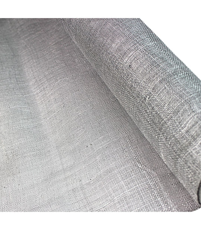 SINAMAY MÉTALLIQUE AVEC APPRÊT - 90CMS X 100CMS