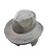 FORME EN ALUMINIUM POUR CHAPEAU STYLE FEDORA - 2 PIÈCES