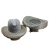 FORME EN ALUMINIUM POUR CHAPEAU - 2 PIÈCES