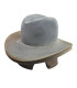 FORME EN ALUMINIUM POUR CHAPEAU - 2 PIÈCES
