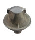 FORME EN ALUMINIUM POUR CHAPEAU - 2 PIÈCES