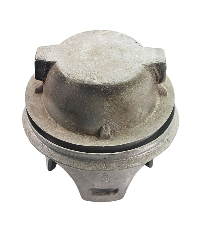 FORME EN ALUMINIUM POUR CHAPEAU STYLE MELON - 2 PIÈCES