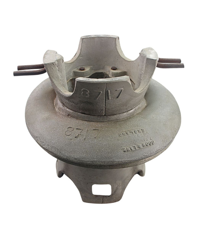 MOULE EN ALUMINIUM BASE POUR CHAPEAU - 2 PIÈCES