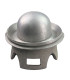 MOULE EN ALUMINIUM POUR CHAPEAU STYLE MELON - 2 PIÈCES