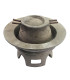 MOULE EN ALUMINIUM POUR CHAPEAU STYLE MELON - 2 PIÈCES