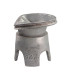 FORME EN ALUMINIUM BASE POUR COIFFE - 2 PIÈCES