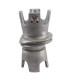 FORME EN ALUMINIUM BASE POUR COIFFE - 2 PIÈCES